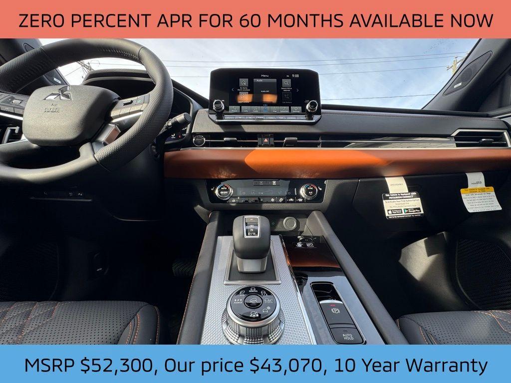 new 2025 Mitsubishi Outlander PHEV car, priced at $43,070