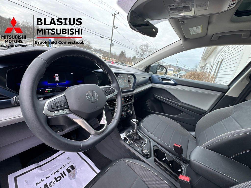 used 2023 Volkswagen Taos car, priced at $18,989