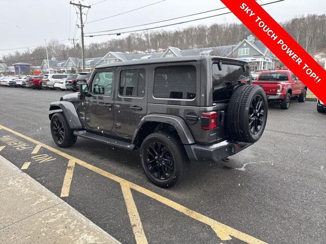 used 2021 Jeep Wrangler Unlimited 4xe car, priced at $29,489