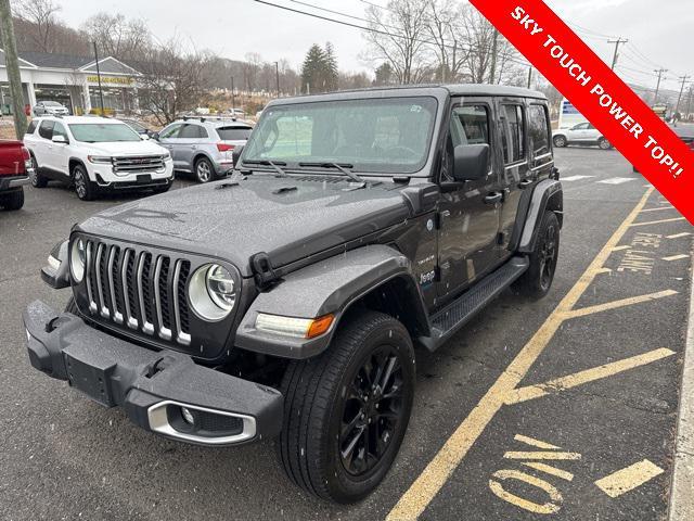 used 2021 Jeep Wrangler Unlimited 4xe car, priced at $29,489