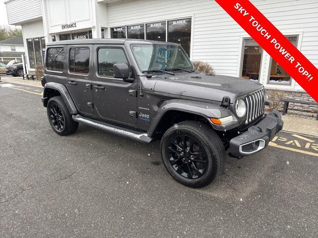 used 2021 Jeep Wrangler Unlimited 4xe car, priced at $29,489