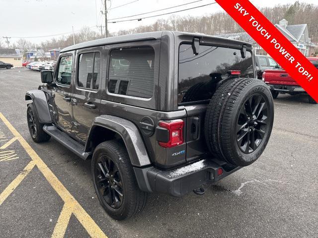 used 2021 Jeep Wrangler Unlimited 4xe car, priced at $29,489