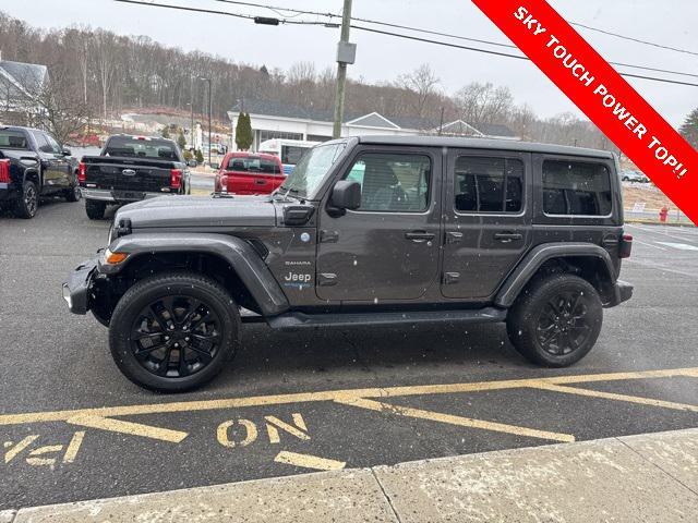 used 2021 Jeep Wrangler Unlimited 4xe car, priced at $29,489