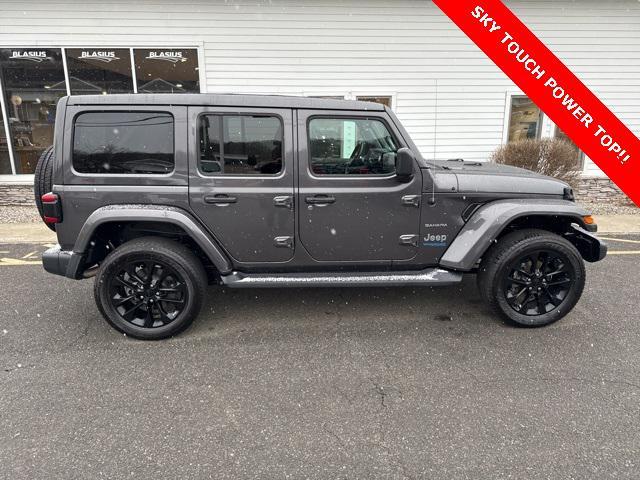 used 2021 Jeep Wrangler Unlimited 4xe car, priced at $29,489