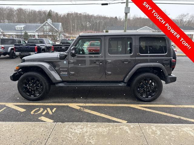 used 2021 Jeep Wrangler Unlimited 4xe car, priced at $29,489