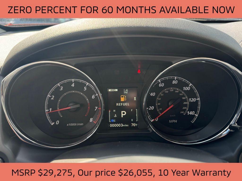new 2025 Mitsubishi Outlander Sport car, priced at $26,055