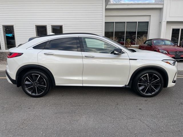 used 2022 INFINITI QX55 car, priced at $27,489