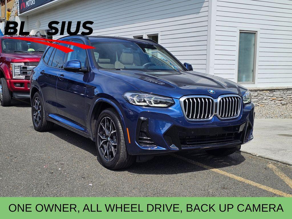 used 2022 BMW X3 car, priced at $33,995