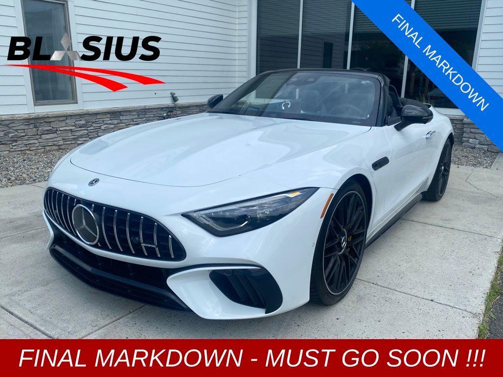 used 2022 Mercedes-Benz AMG SL 55 car, priced at $93,520