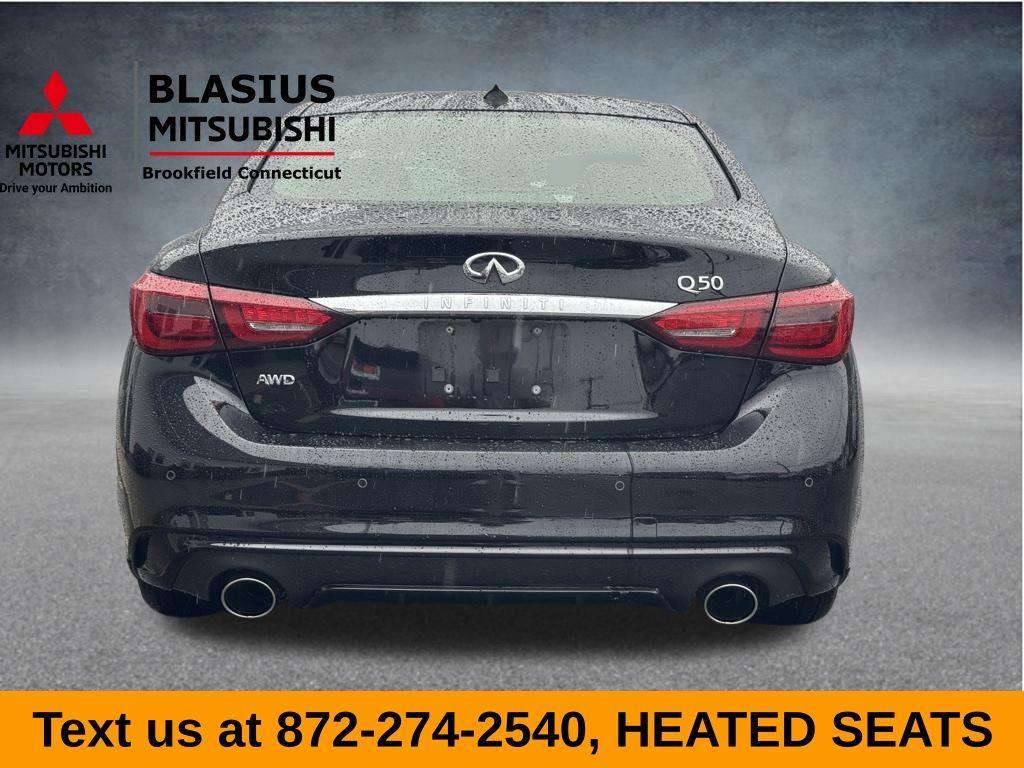 used 2021 INFINITI Q50 car, priced at $26,979