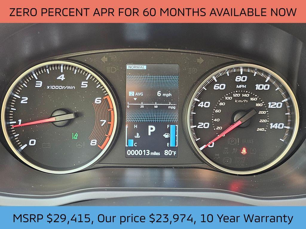 new 2025 Mitsubishi Eclipse Cross car, priced at $23,974