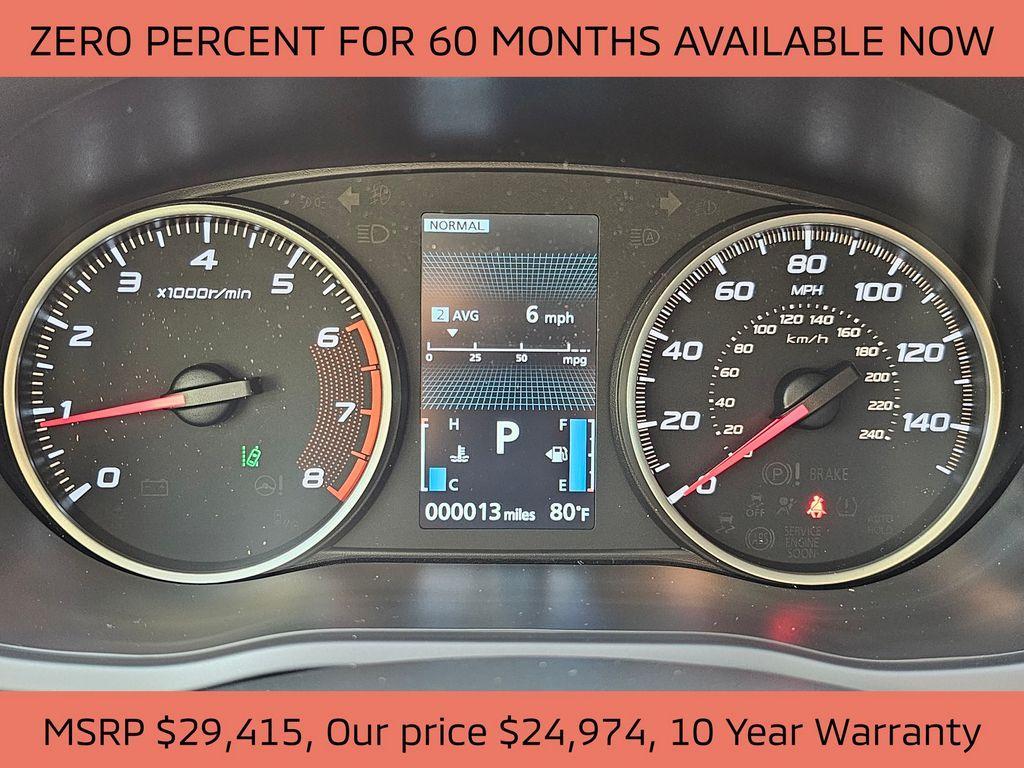 new 2025 Mitsubishi Eclipse Cross car, priced at $24,974