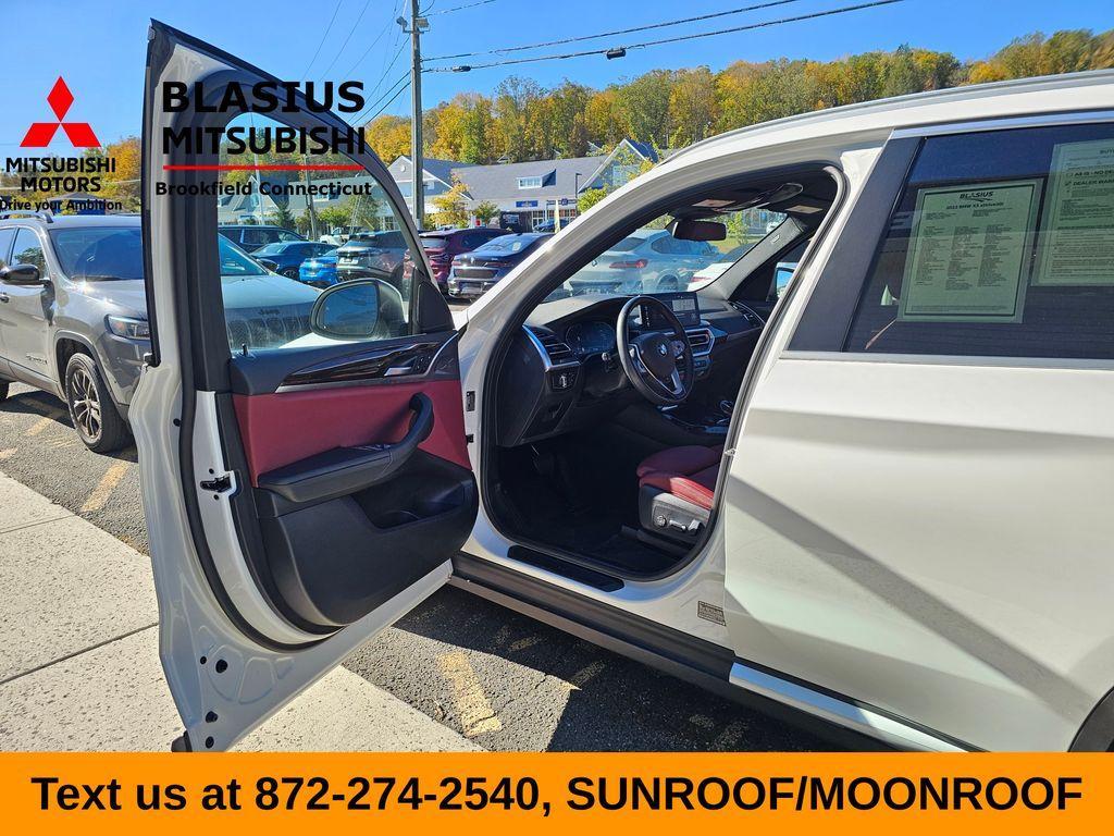 used 2022 BMW X3 car, priced at $29,989