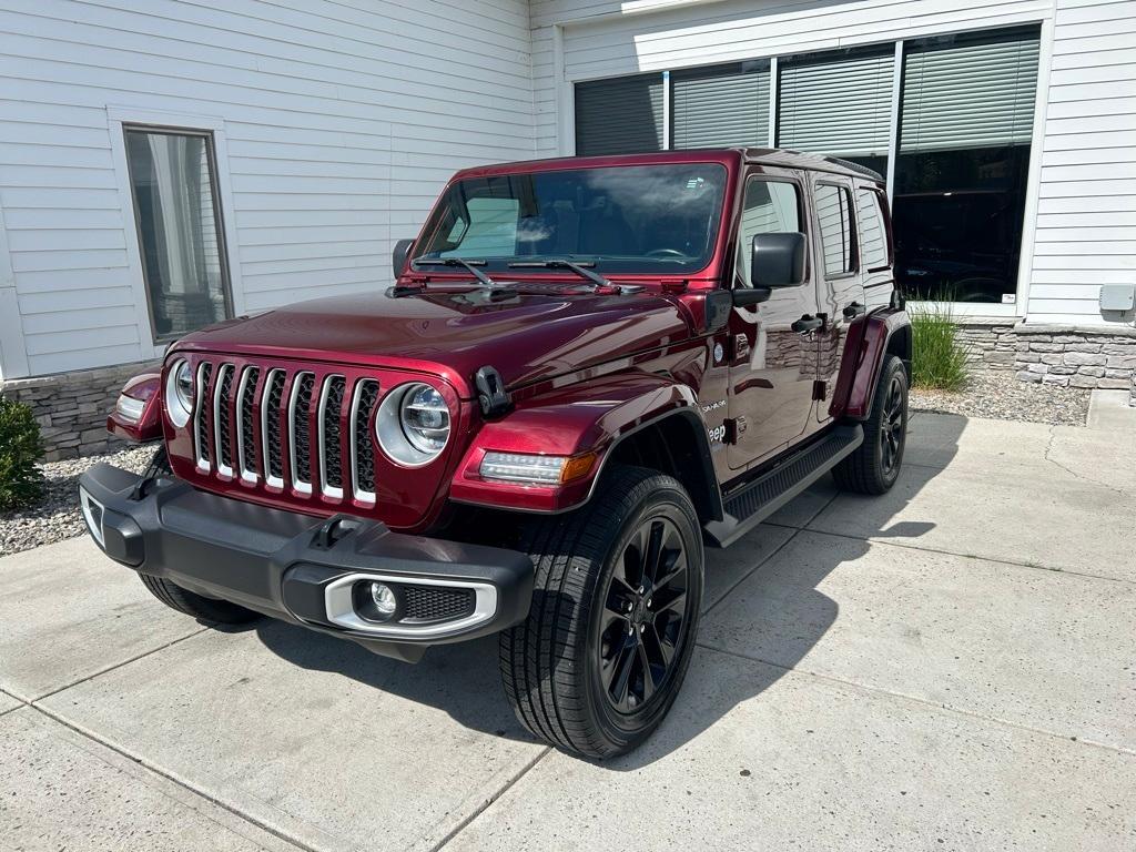 used 2021 Jeep Wrangler Unlimited 4xe car, priced at $30,633