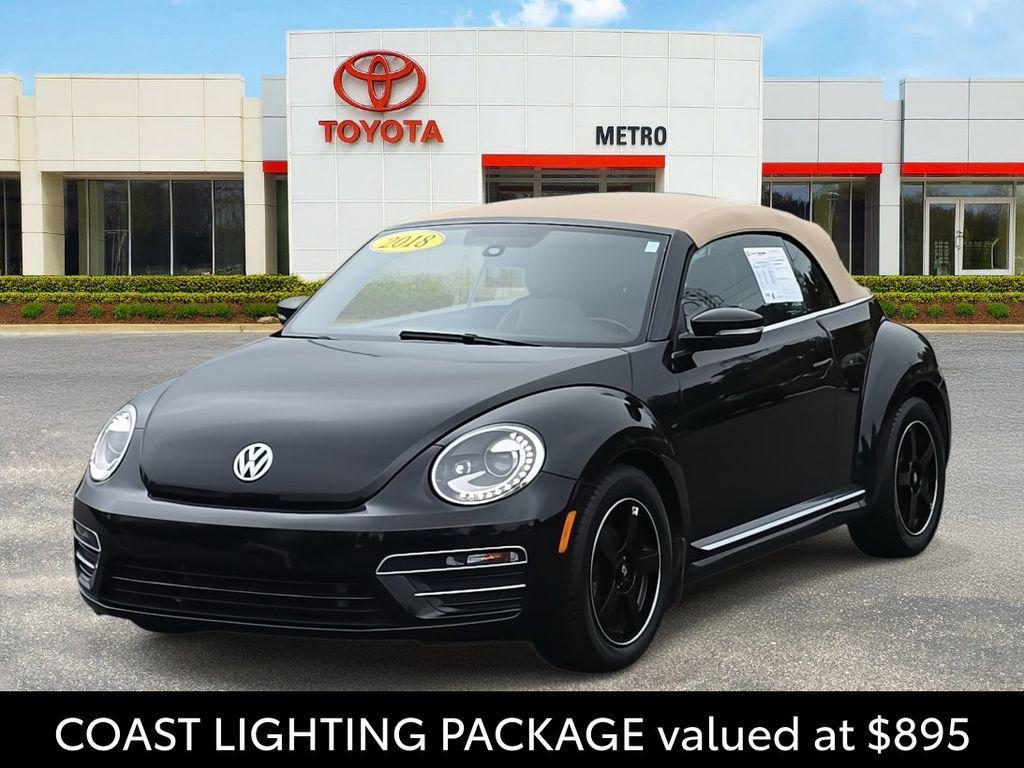 used 2018 Volkswagen Beetle car, priced at $18,500