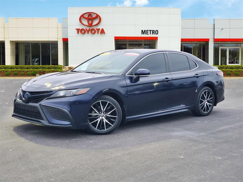 used 2022 Toyota Camry Hybrid car, priced at $28,450