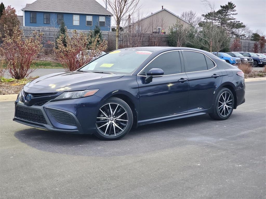 used 2022 Toyota Camry Hybrid car, priced at $28,450