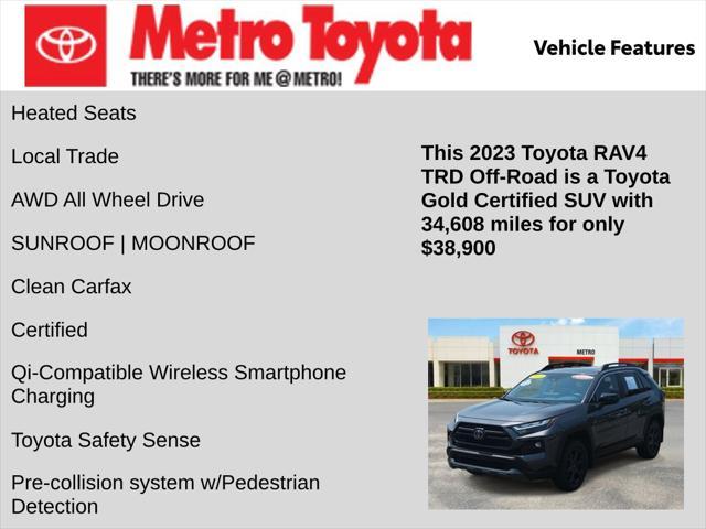 used 2023 Toyota RAV4 car, priced at $38,900
