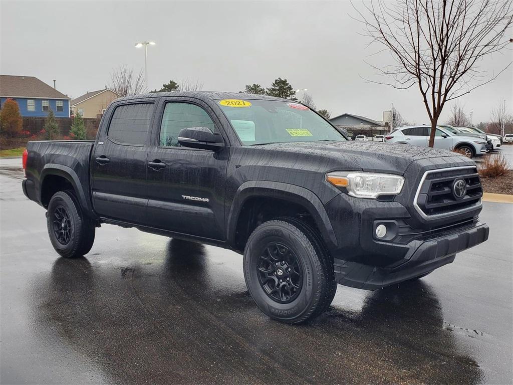 used 2021 Toyota Tacoma car, priced at $35,900