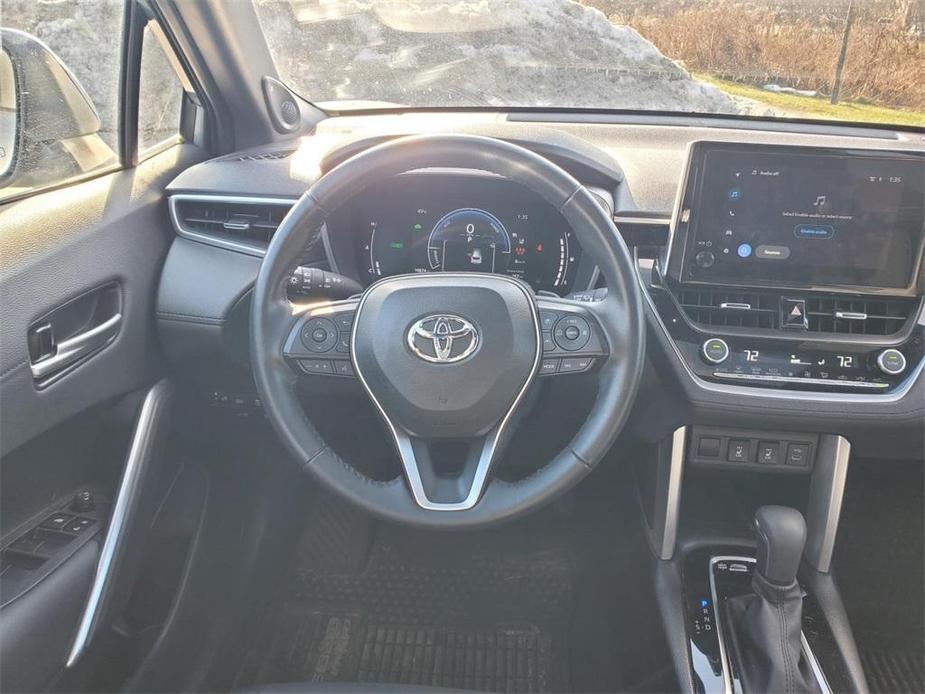 used 2023 Toyota Corolla Cross Hybrid car, priced at $33,600