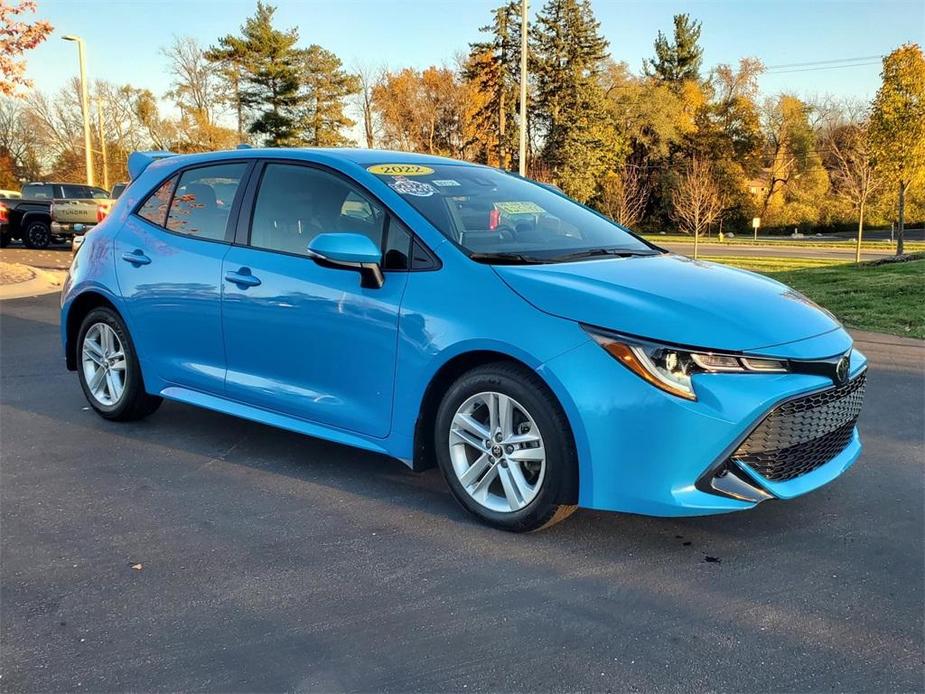 used 2022 Toyota Corolla Hatchback car, priced at $25,900