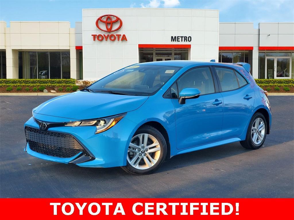 used 2022 Toyota Corolla Hatchback car, priced at $24,000