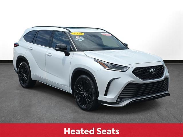 used 2023 Toyota Highlander car, priced at $42,500