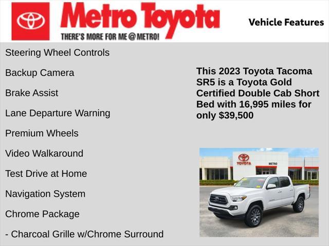 used 2023 Toyota Tacoma car, priced at $39,500