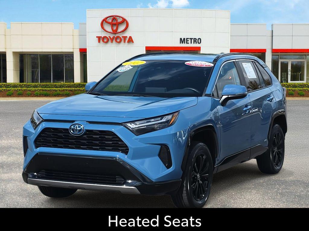 used 2022 Toyota RAV4 Hybrid car, priced at $33,900
