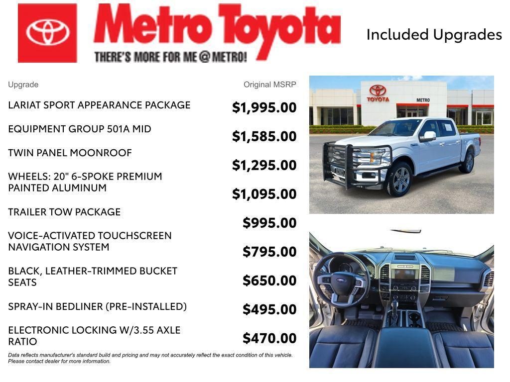 used 2018 Ford F-150 car, priced at $26,900
