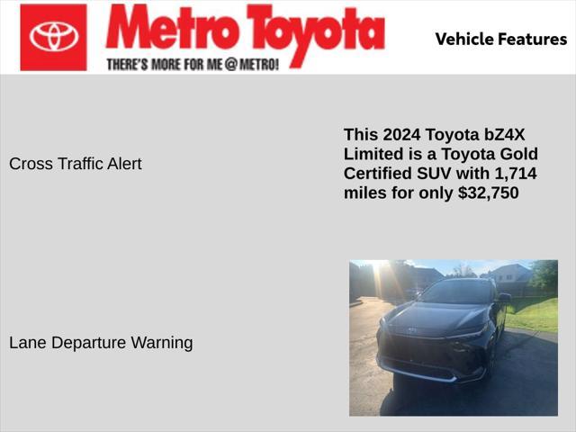 used 2024 Toyota bZ4X car, priced at $32,750