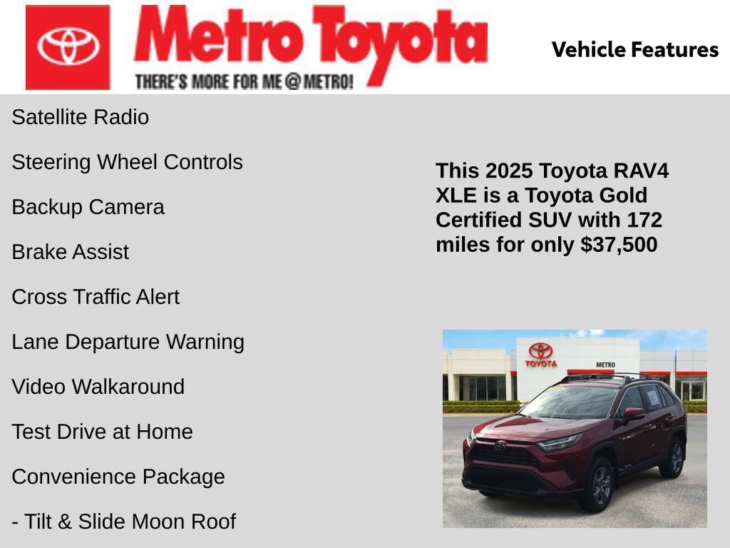 used 2025 Toyota RAV4 car, priced at $37,500