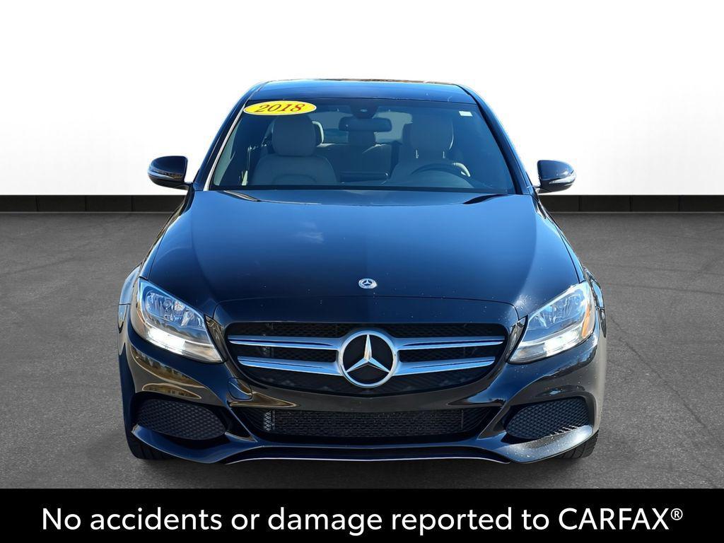 used 2018 Mercedes-Benz C-Class car, priced at $19,450