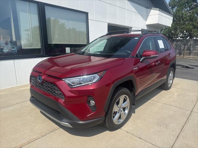 used 2021 Toyota RAV4 Hybrid car, priced at $34,900