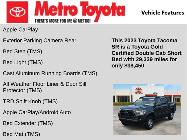 used 2023 Toyota Tacoma car, priced at $38,450