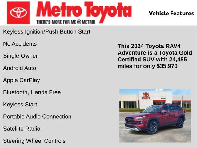 used 2024 Toyota RAV4 car, priced at $35,970