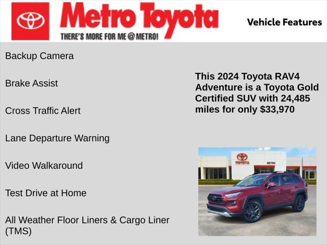 used 2024 Toyota RAV4 car, priced at $33,970
