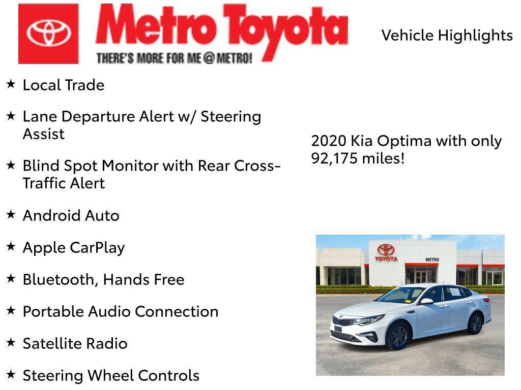 used 2020 Kia Optima car, priced at $12,750
