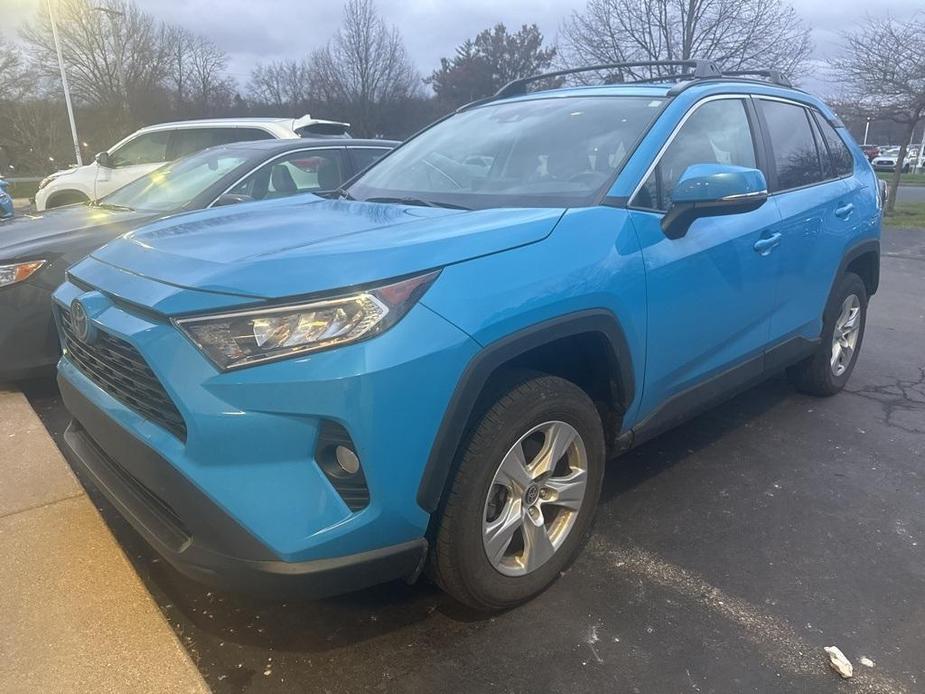 used 2021 Toyota RAV4 car, priced at $29,995