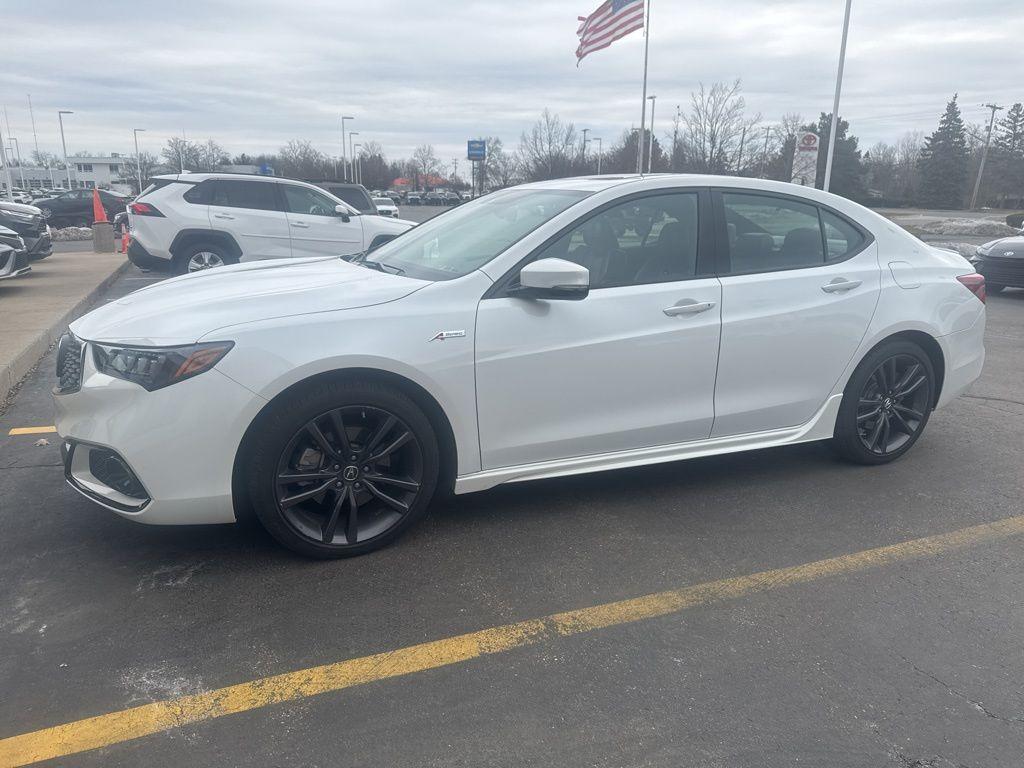 used 2019 Acura TLX car, priced at $27,900