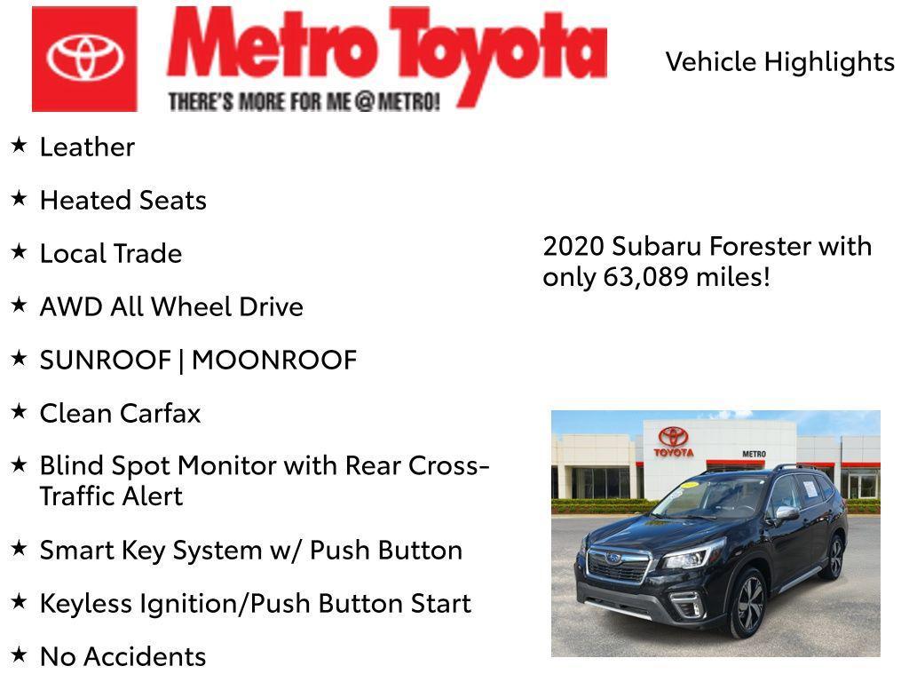 used 2020 Subaru Forester car, priced at $26,500
