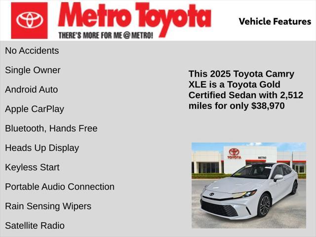 used 2025 Toyota Camry car, priced at $38,970