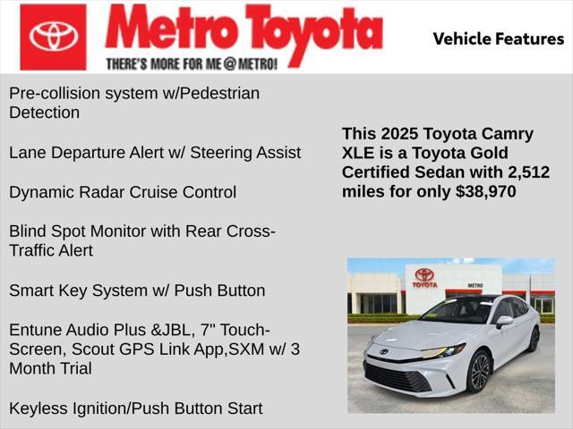 used 2025 Toyota Camry car, priced at $38,970