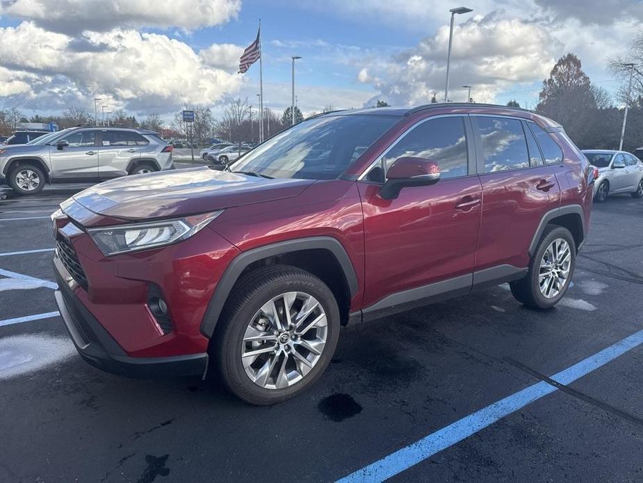 used 2021 Toyota RAV4 car, priced at $31,000