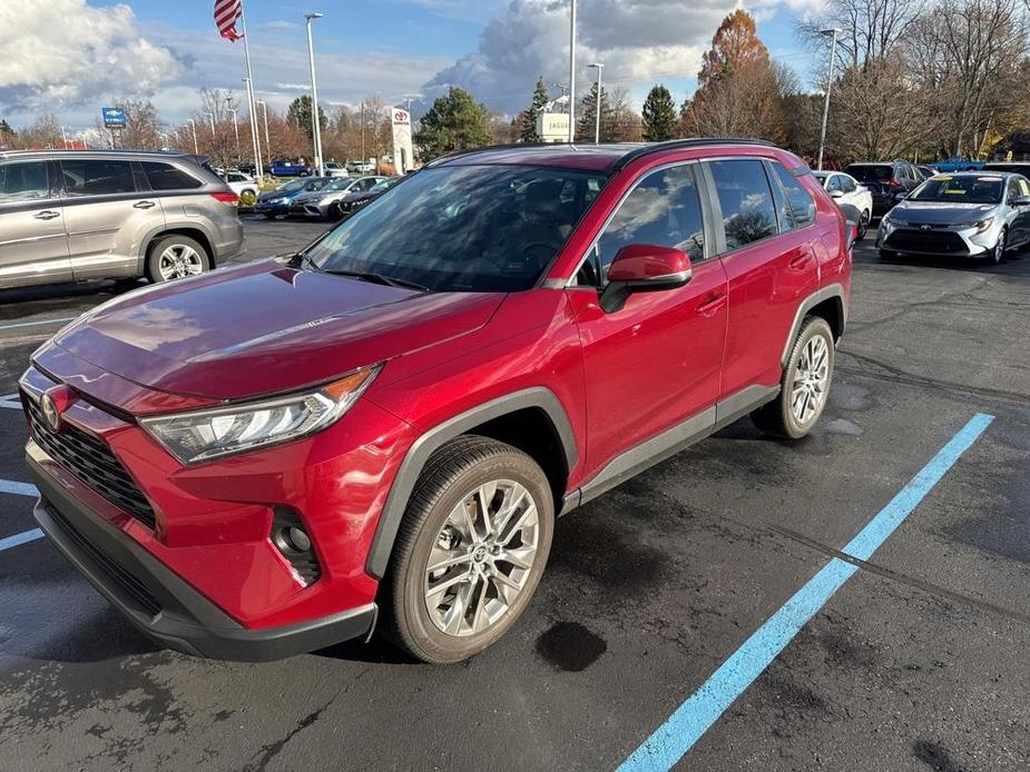 used 2021 Toyota RAV4 car, priced at $31,000