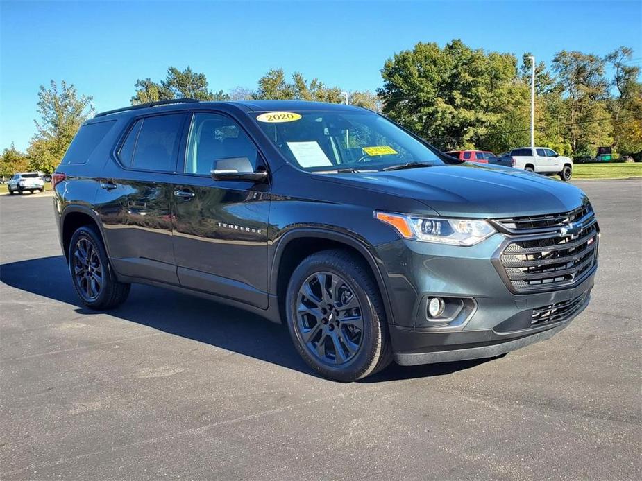 used 2020 Chevrolet Traverse car, priced at $28,400