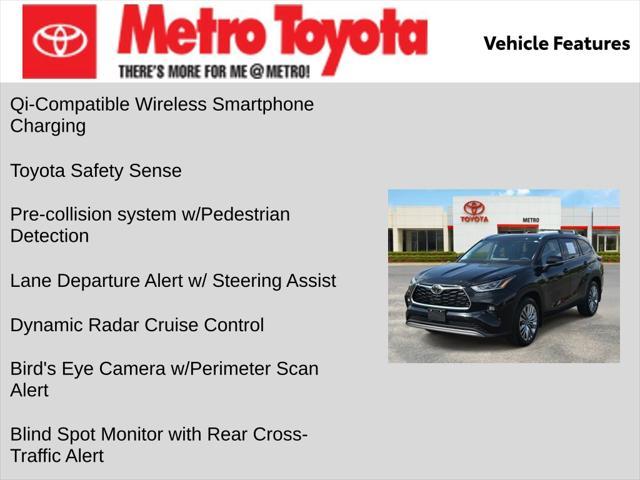 used 2023 Toyota Highlander car, priced at $53,500