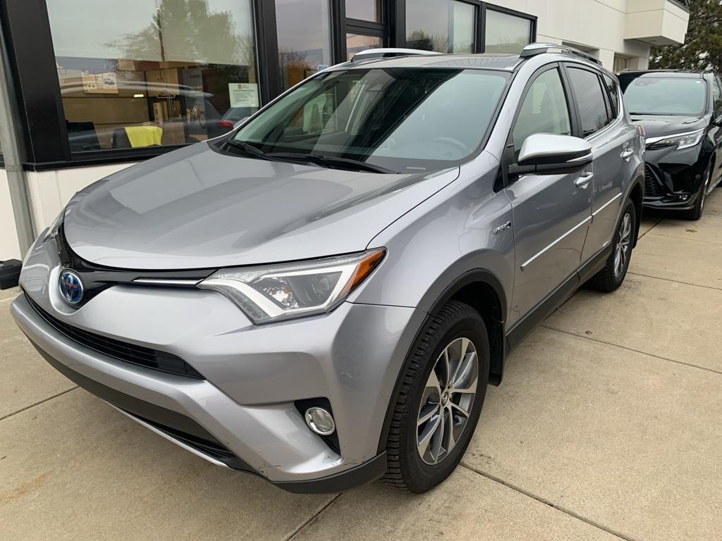 used 2018 Toyota RAV4 Hybrid car, priced at $23,900