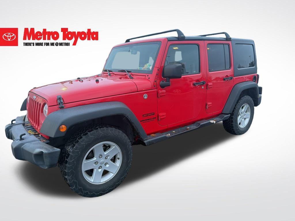 used 2017 Jeep Wrangler Unlimited car, priced at $20,900