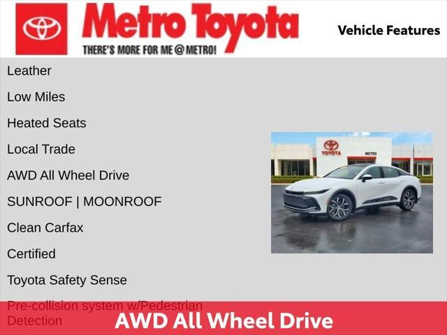used 2024 Toyota Crown car, priced at $43,500